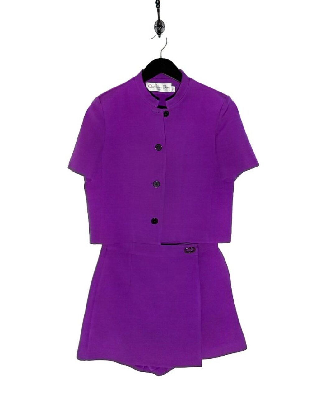 Christian Dior 2023 Purple Short Sleeves Jacket & Skort Set